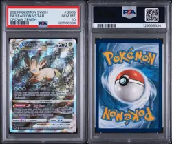 Pokemon 2023 Leafeon VSTAR GG35/GG70 Crown Zenith Ultra Rare Holo PSA 10 - Image 3