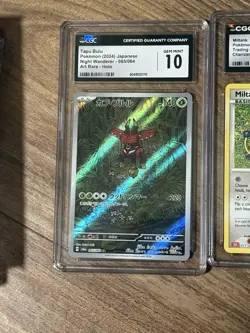 Lot of (3) CGC 10 graded Pokemon slabs on picture Tapu bulu, miltank, & mudsdale - Image 5