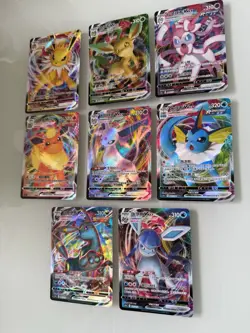 8 Pack Eevee VMAX Gem Vol 2 Set Chinese Sword & Shield Pokemon TCG - Image 2