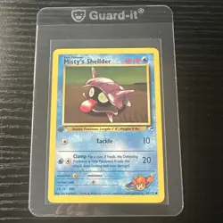 Misty’s Shellder 1st Edition Gym Heroes 89/132 WOTC Vintage Pokemon - Image 1