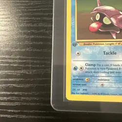 Misty’s Shellder 1st Edition Gym Heroes 89/132 WOTC Vintage Pokemon - Image 2