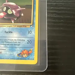 Misty’s Shellder 1st Edition Gym Heroes 89/132 WOTC Vintage Pokemon - Image 5