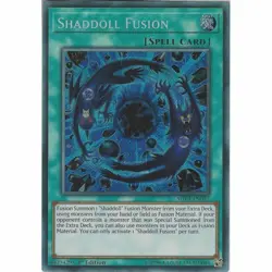 Shaddoll Fusion - SHVA-EN057 - Secret Rare - Secret Rare - 1st Edition - Yugioh - Image 1