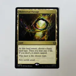 Magic The Gathering-Multiversal Passage Marvel's Spider-Man Nonfoil-NM - Image 1