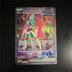 Pokemon Iron Valiant ex Holo SV04 Paradox Rift 249/182 220 HP - Image 1