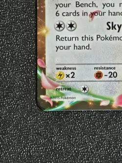 Pokemon TCG Shaymin-EX Roaring Skies 77/108 Holo 1st Edition Holo Rare EX - Image 5
