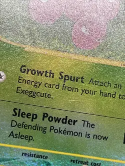 2003 Pokemon Aquapolis 76/147 Exeggcute Reverse - Image 3