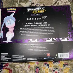 POKEMON TCG CHAMPIONS PATH HATTERENE V BOX COLLECTION NEW FACTORY SEALED - Image 3