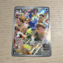 Pokemon Cramorant Illustration Rare Full Art Holo SV06 176/167 Basic 110 HP - Image 1