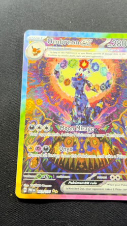 POKEMON PRISMATIC EVOLUTIONS #161/131 UMBREON EX SPECIAL ILLUSTRATION RARE - Image 2