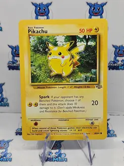 Pokemon Pikachu Jungle 60/64 LP - Image 1