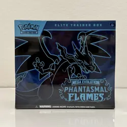 Pokemon TCG Mega Evolution Phantasmal Flames Elite Trainer Box ETB - Sealed - Image 1