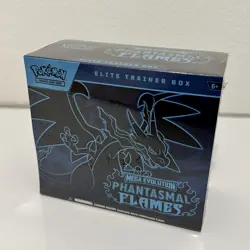 Pokemon TCG Mega Evolution Phantasmal Flames Elite Trainer Box ETB - Sealed - Image 3