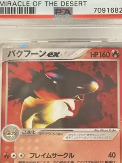 Pokemon TCG - Typhlosion ex (013/053) - Miracle of the Desert (Japanese) - PSA 9 - Image 3