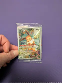 Pokemon Eevee SVP 173 Prismatic Evolutions ETB Promo Sealed - Image 1