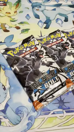 Pokemon x6 Black Bolt Booster Packs brand new English - Image 2