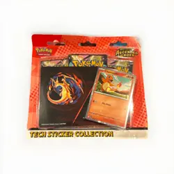 Pokemon Mega Evolution Ascended Heroes Tech Sticker 3 Pack, Charmander - Image 1