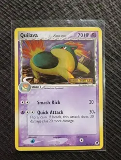 Quilava 36/101 Stamped Holo - EX Dragon Frontiers - Pokemon TCG - Image 1