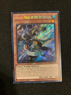 Yu-Gi-Oh! Mirror Mage + 2x Georgius, Swordman Of The Ice Barrier BLTR 1st Ed - Image 2
