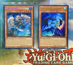 Yu-Gi-Oh! Georgius, Swordman of the Ice Barrier Secret Rare + General Wayne NM - Image 1