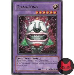 Yugioh Ojama King DP2-EN015 Common LP - Image 1
