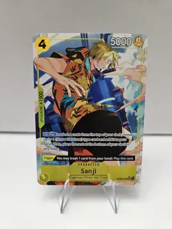 One Piece TCG Sanji ST29-004 Full Art Starter Deck 29 Egghead Alt Art HTF SSP - Image 1