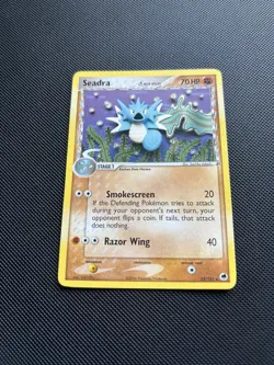 Pokemon Card EX Dragon Frontiers Seadra 22/101 Rare - Image 3