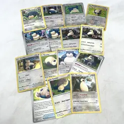 Snorlax Pokemon TCG Card Lot Of 15 Holo’s & Regular - Image 1