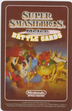 Corneria - 2001 Super Smash Bros. Melee Battle Card Magazine Exclusive - Image 2