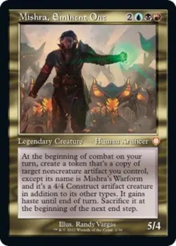 ~ Mishra, Eminent One ~ NM ~ Commander: The Brothers' War ~ MTG ~ - Image 1