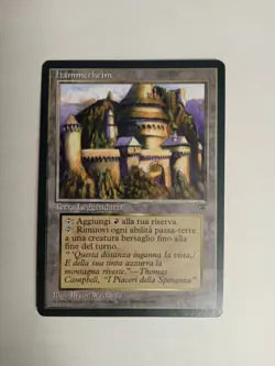 CARTA MAGIC MTG ITA 1995 HAMMERHEIM - Image 1