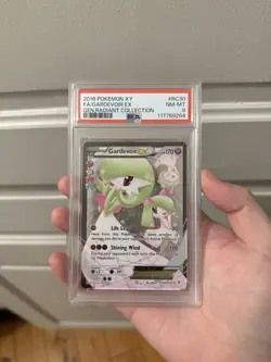 PSA8 2016 Pokemon XY Generations Radiant Collection Full Art Gardevoir EX #RC30 - Image 1