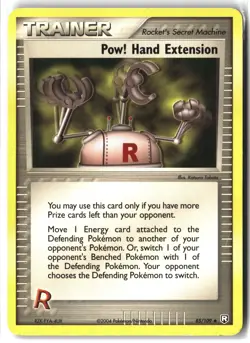 Pow! Hand Extension ⭐ 85/109 Uncommon Team Rocket Returns 2004 Pokemon NM - Image 1