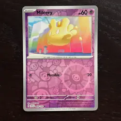 Milcery 064/142 Pokemon Stellar Crown Scarlet & Violet Reverse Holo Common NM - Image 1