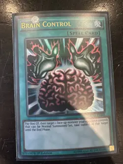 YuGiOh Brain Control Ultra rare 1st Edition DUSA-EN046 - Image 1