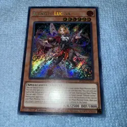 Yu-Gi-Oh TCG Elfnote Lucina 1st Edition Secret Rare BPRO-EN010 Near Mint - Image 1