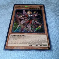 Yu-Gi-Oh TCG Elfnote Lucina 1st Edition Secret Rare BPRO-EN010 Near Mint - Image 2