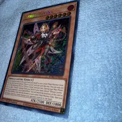 Yu-Gi-Oh TCG Elfnote Lucina 1st Edition Secret Rare BPRO-EN010 Near Mint - Image 3