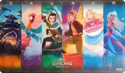 Official 2024 Disney Lorcana Convention Playmat - NEW SEALED! - Image 1