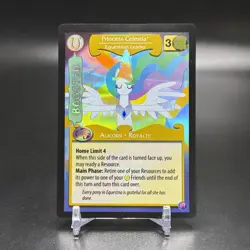 My Little Pony Princess Celestia Equestrian Leader #190 UR Foil Card MLP TCG - Image 1