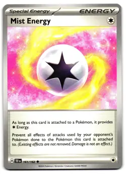 Mist Energy 161/162 - Temporal Forces Uncommon Pokemon TCG - M/LP Card - Image 1