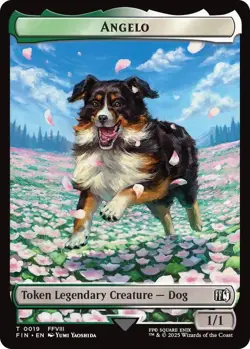 Angelo&Darkstar 2Sided Token 19&20 MTG FINAL FANTASY Token NP - Image 1