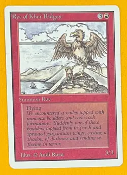 MTG ROC OF KHER RIDGES Unlimited (OldManMTG 009-505) - Image 1