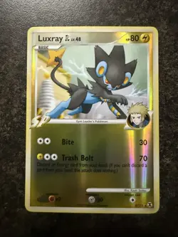 Pokemon Luxray GL 9/111 Holo Rare Reverse Holo Platinum Rising Rivals NM - Image 1