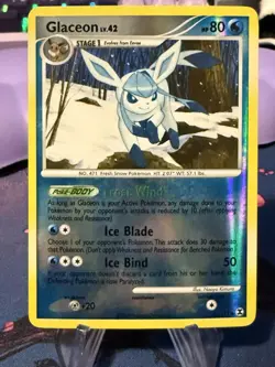 Glaceon 41/111 Pokemon TCG Rising Rivals Reverse Holo Uncommon - Image 1