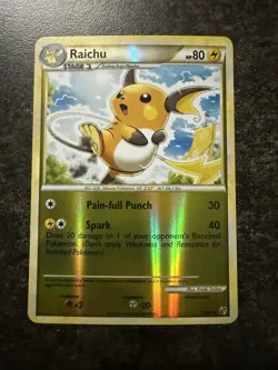 Pokemon TCG - Raichu 33/90 Undaunted Reverse Holo - Image 1
