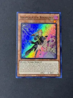 Yu-Gi-Oh TCG Aromalilth Rosalina PHNI-EN022 1st Edition Super Rare Card - Image 1
