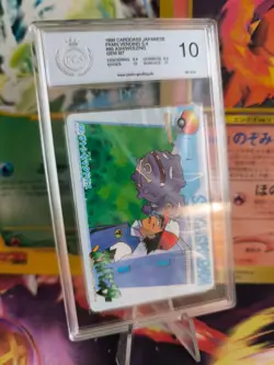 Pokemon Card 89 Weezing Ash Carddass Vending Anime Japanese PSA / PGS 10 - Image 1
