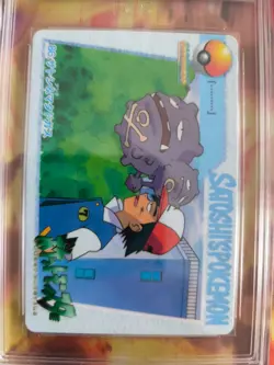 Pokemon Card 89 Weezing Ash Carddass Vending Anime Japanese PSA / PGS 10 - Image 3