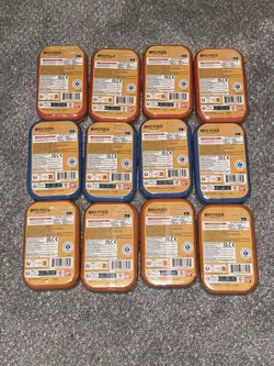 (LOT OF 12) One Piece CCG Card Game 2-Pack Mini Tin Set Vol 2 Bandai NEW SEALED! - Image 2